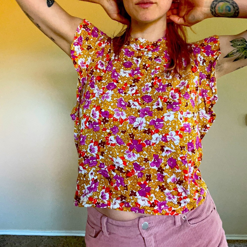 Flower blouse